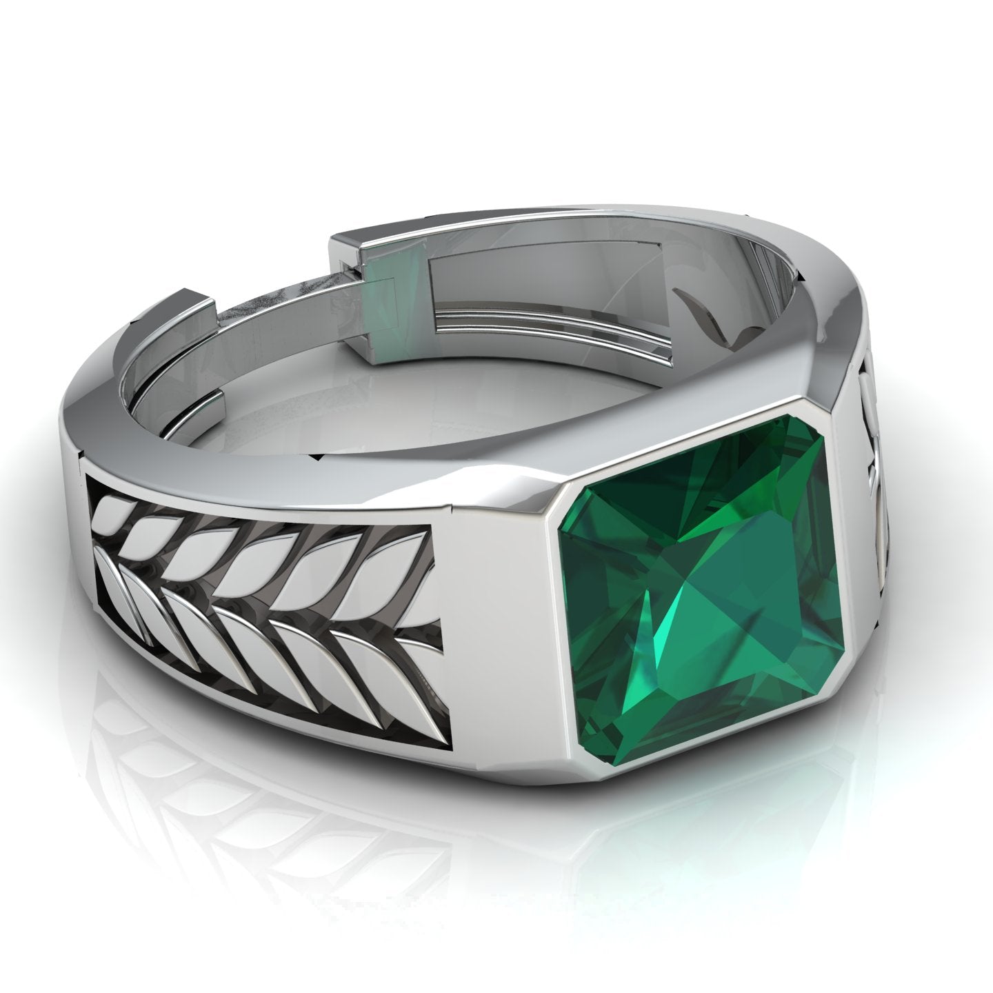 Rera Green CZ Ring