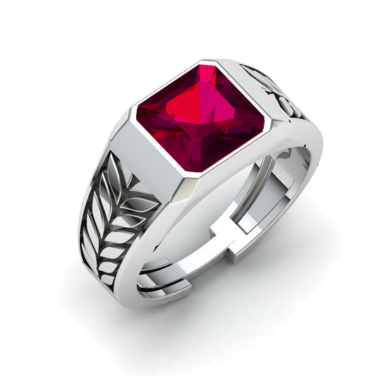 Rera Red CZ Ring