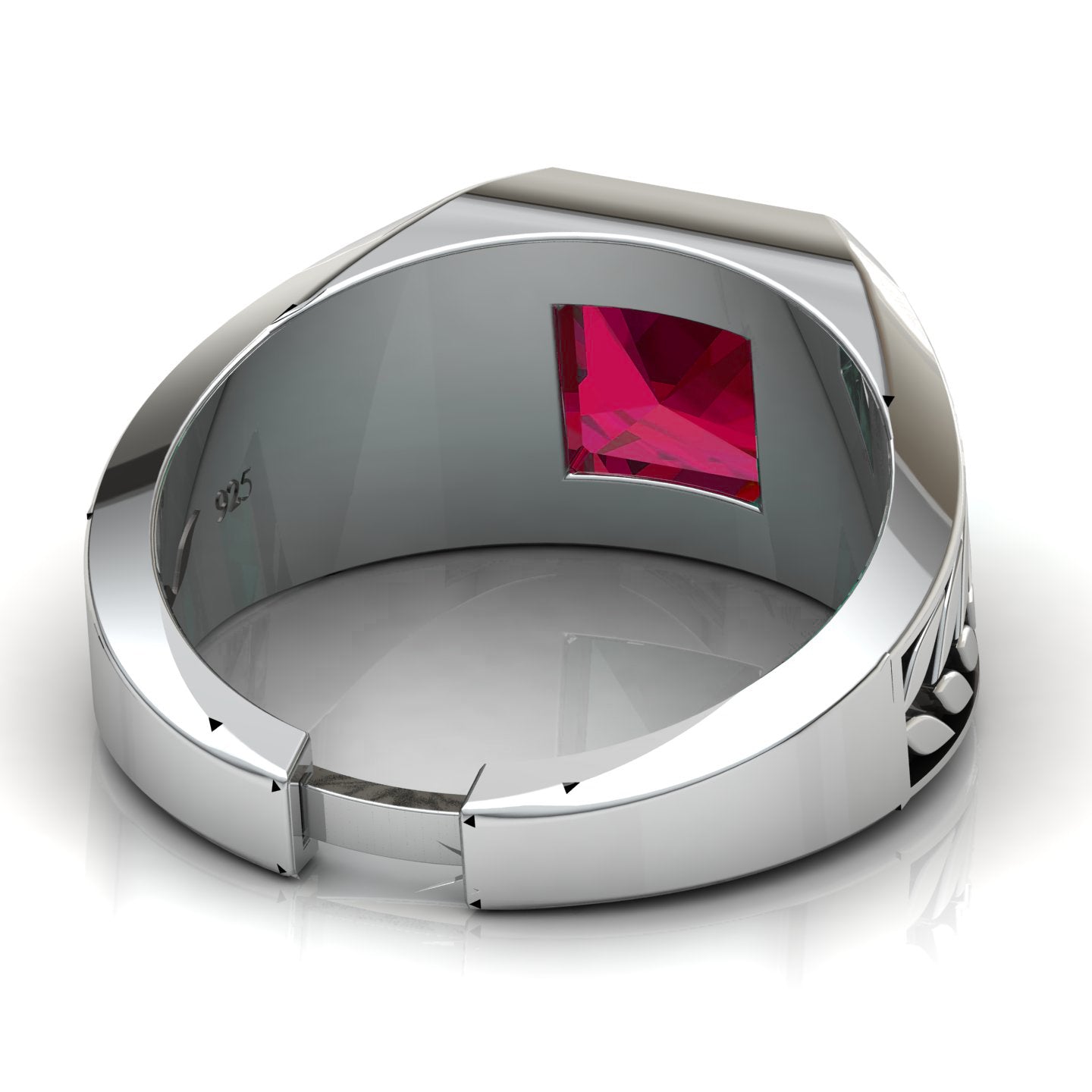 Rera Red CZ Ring