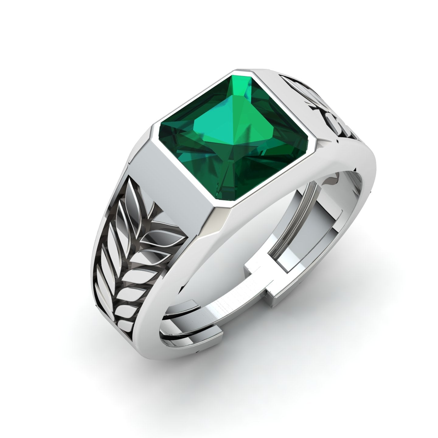 Rera Green CZ Ring