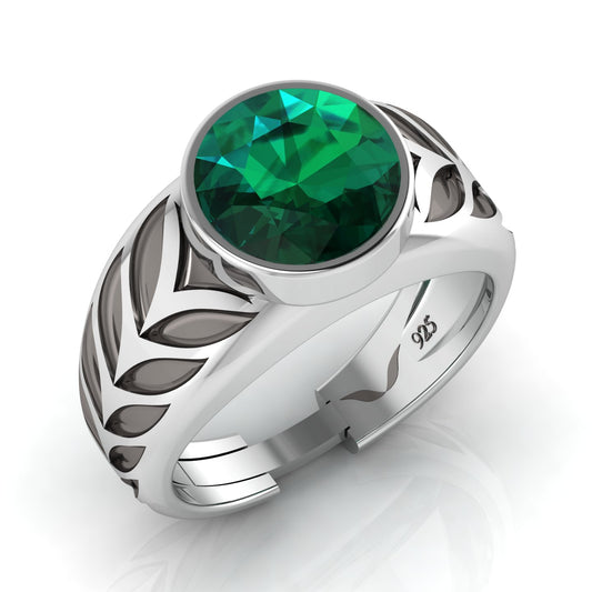 Nuri Round Ring Green